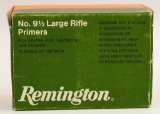 1000 Ct Of Remington #9-1/2 Large Rifle Primers