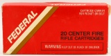 20 Rounds Of Federal 7-30 Waters Ammunition