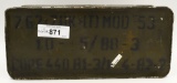 Sealed Spam Can 440 Rds 7.62x54R Russian Ammo