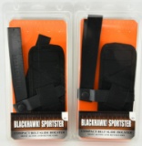 2 NIB Blackhawk Sportster Belt Slide Holsters