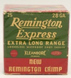 25 Rounds Of Remington 28 Ga Express Shotshells