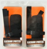 2 NIB Blackhawk Sportster Belt Slide Holsters