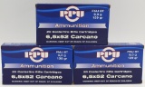 60 Rounds Of PPU 6.5x52 Carcano Ammunition