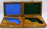 2 Custom Cedar Boxes For Revolver Storage