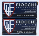 100 Rounds Of FIOCCHI 9mm Luger Ammunition
