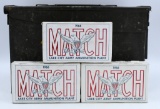 136 rds LC 7.62 Match Military Ammo 1965,66,67
