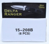 (6) Delta Ranger Folding Pocket Knives NEW