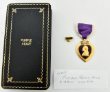 Vintage WWII Purple Heart Medal & Ribbon