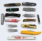 15 Various Size Folding Pocket Knives