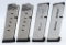 4 .45 Caliber Stainless Steel Magazines