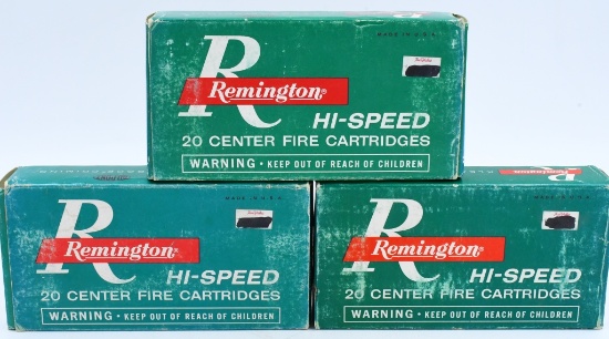 60 Rounds Of Remington 6.5 Rem Mag Ammunition