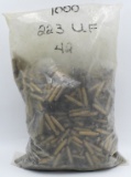 1000 Count of Empty .223 Rem Brass Casings