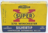 VTG Wester Super X 270 win Silvertip Ammo 20 rds