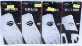 Four Callaway Leather Gloves New in package