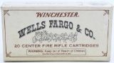 20 Rd Collector Box Of Winchester Wells Fargo
