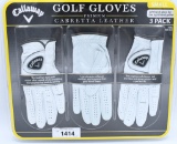 Callaway Golf Gloves Premium Cabretta Leather sm