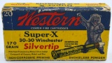 20 Rd Collector Box Of Western .30-30 Win Ammo