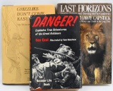3 Hardcover Wildlife Books