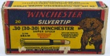 20 Rd Collector Box Of Western Super-X .30-30 Ammo
