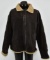 Vintage Cabelas Leather sherpa Lined 3XL Jacket