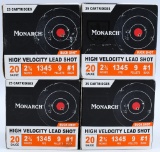 100 Rounds Of monarch 20 Gauge Shotshells