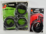 HME NEW Tree Stand Cable Lock & 6ft Master Lock
