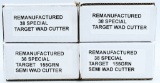 Approx 200 Rounds Of Reman .38 Special Ammo