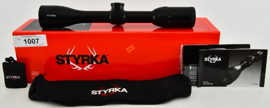 STYRKA S5 Series 3-9x40 Riflescope in box