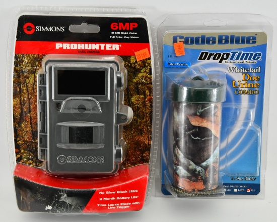 Simmons Prohunter Trail Camera and CodeBlue Doe ur