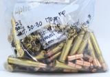 35 Rounds Of .30-30 Win & 22 Empty Brass