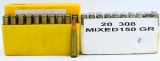 40 Rounds Of Mixed .308 Win Ammunition