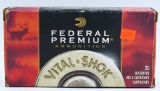 20 Rounds Of Federal Premium .338 Win Mag Ammo