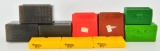 10 Various Size Plastic Ammo Storage Containers,