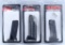 3 New In The Package Ruger Pistol Magazines