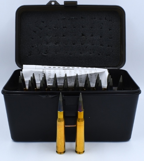 47 Rounds Of Tactical Sniper .50 BMG Ammunition