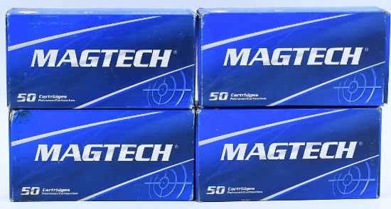 200 Rounds Of Magtech 9mm Luger Ammunition