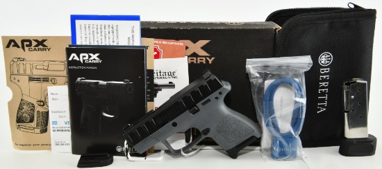 NEW Beretta APX Carry 9mm Luger Semi Auto Pistol