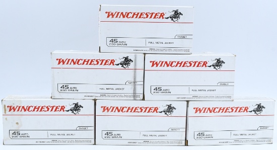 273 Rounds Of Winchester .45 ACP Ammunition