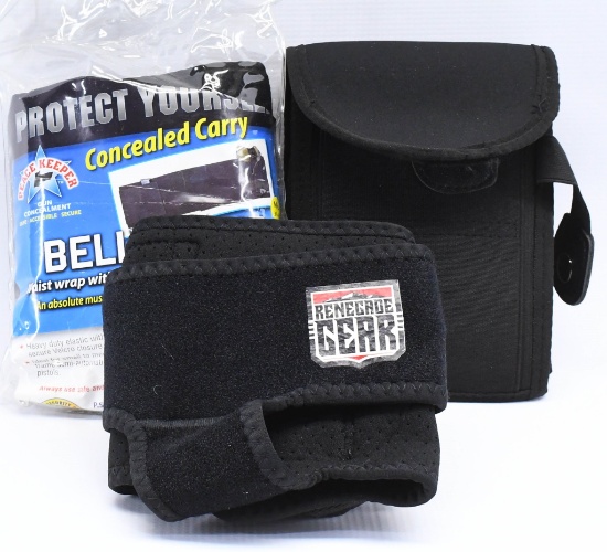 2- Belly Band Conceal and carry Waist Wrap