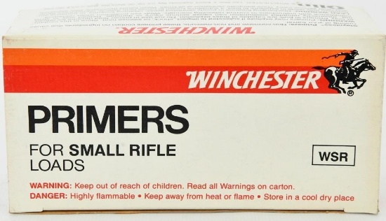 1000 Count Of Winchester Small Rifle Primers