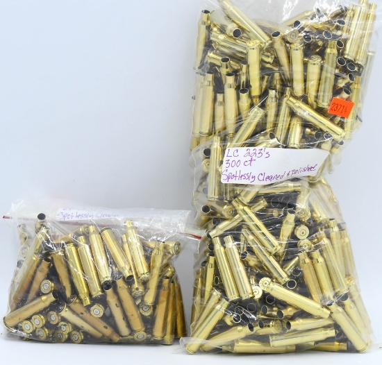 387 Count of Empty .223 Rem Brass Casings