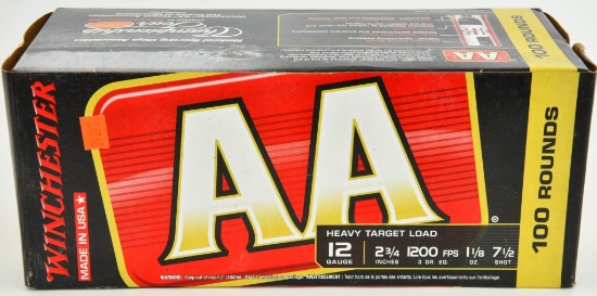 100 Count of Winchester AA Heavy Target Load 12 Ga