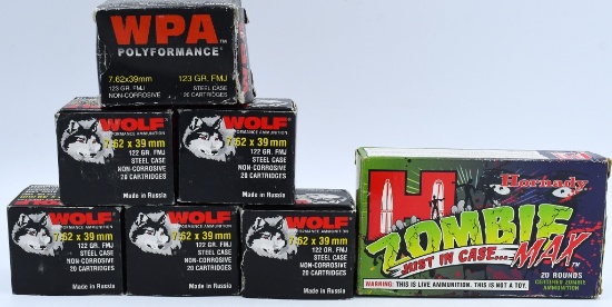140 Rounds Of 7.62x39mm Ammunition