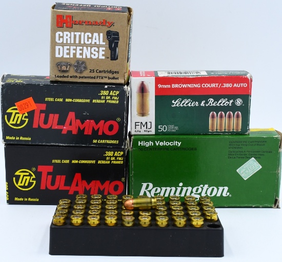 228 Rounds Of .380 ACP Ammunition