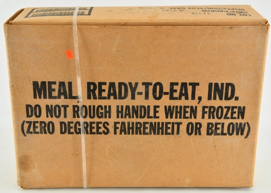 Sealed Case of 12 MRE's