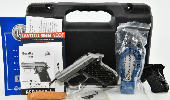 NEW Beretta 3032 Tomcat Inox 32 ACP Conceal Carry