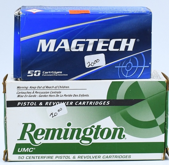 100 Rounds Of .380 Auto Ammunition
