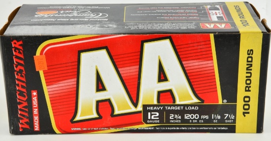 100 Count of Winchester AA Heavy Target Load 12 Ga