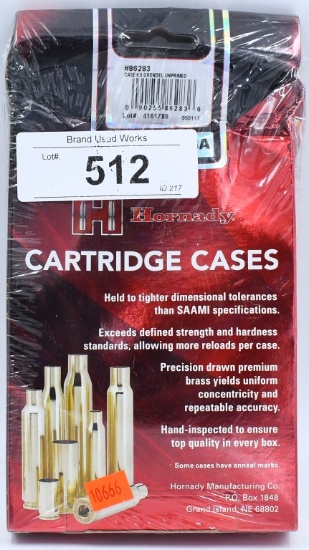 50 Count of New Hornady 6.5 Grendel Empty Brass