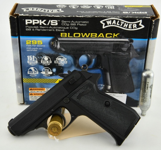 Walther PPK/S Co2 Blowback BB Pistol